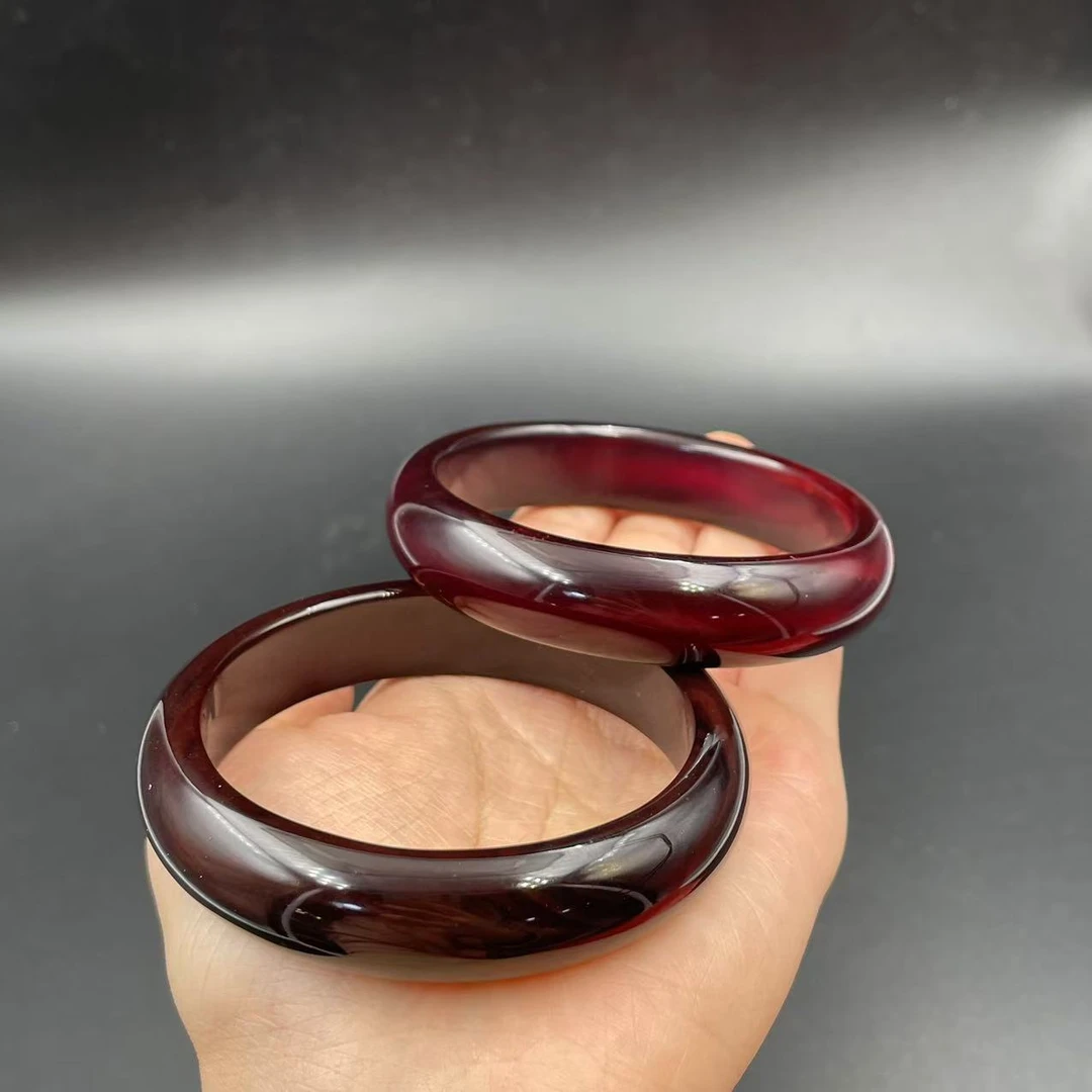 【菲菲】血红离子玛瑙手镯多样性发其一@k