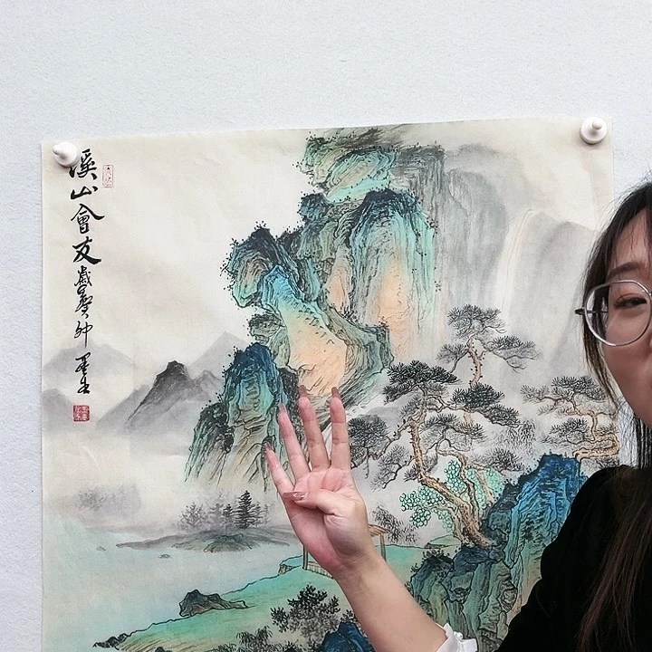 鲁岳艺术美术作品1