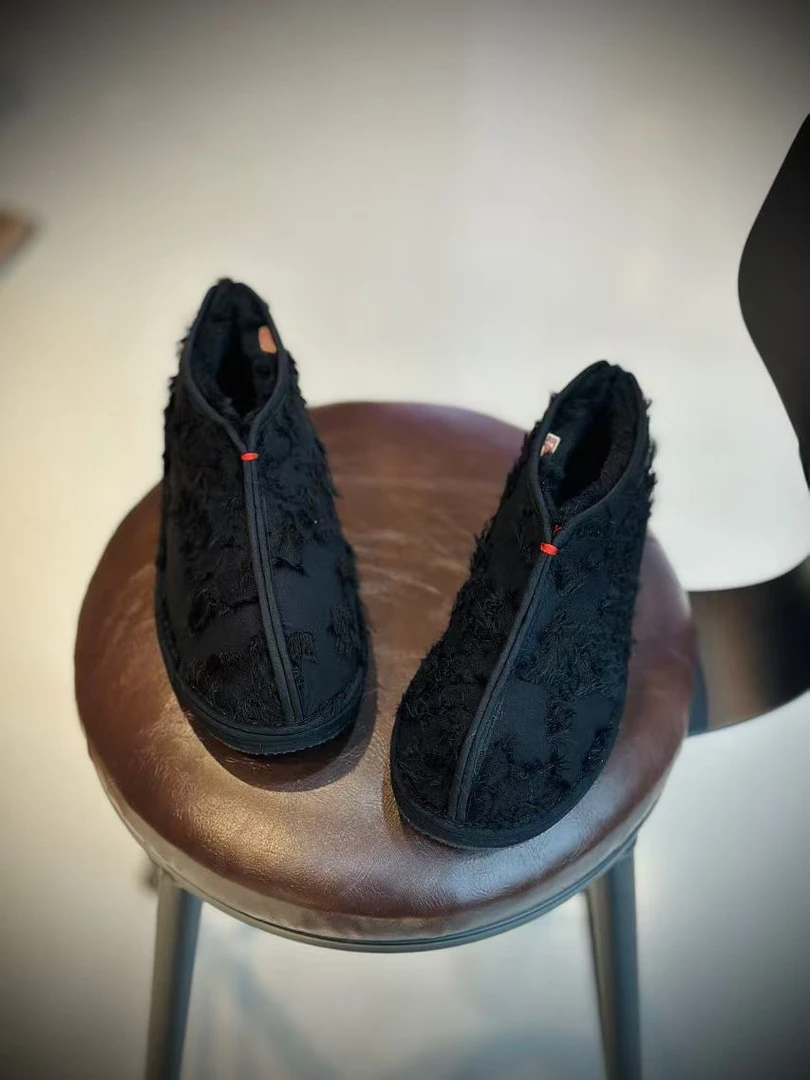 【大棉-黑羽】西楚2024冬中国风透气舒适养脚千层底布鞋