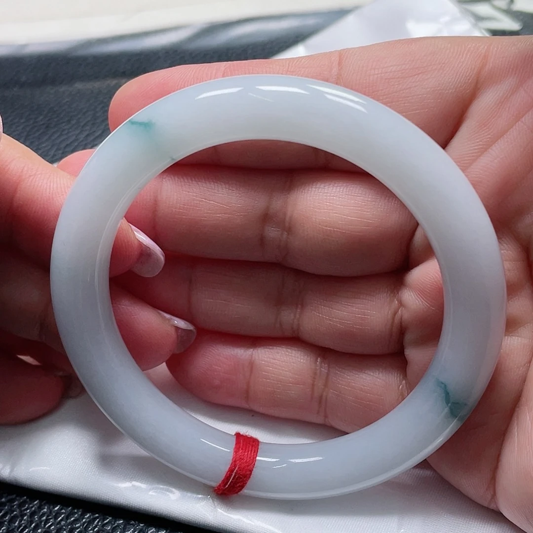 未镶嵌手镯翡翠缅甸翡翠手镯56圈