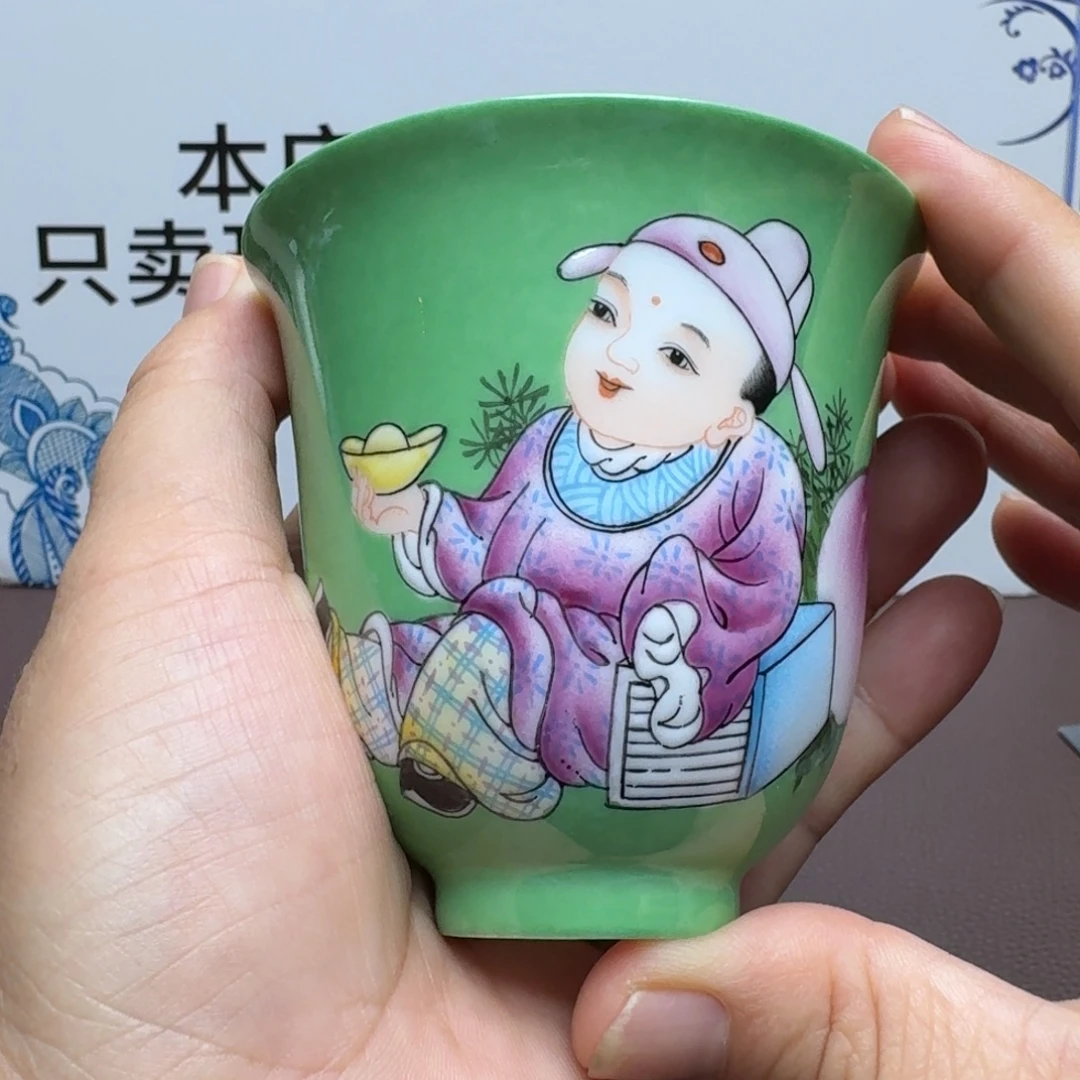 景德镇手工手绘展示