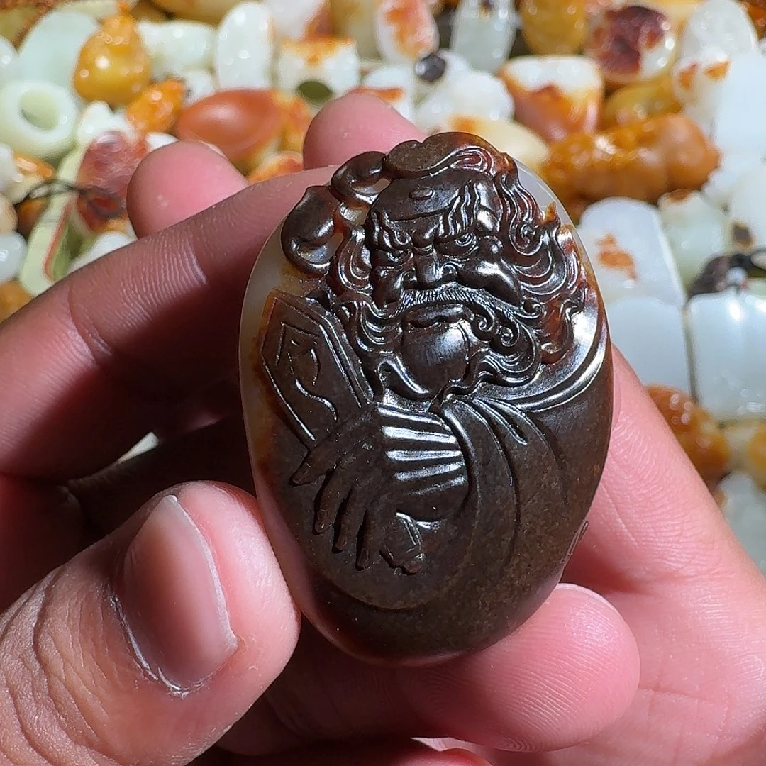 宝***宝和田玉未镶嵌挂件