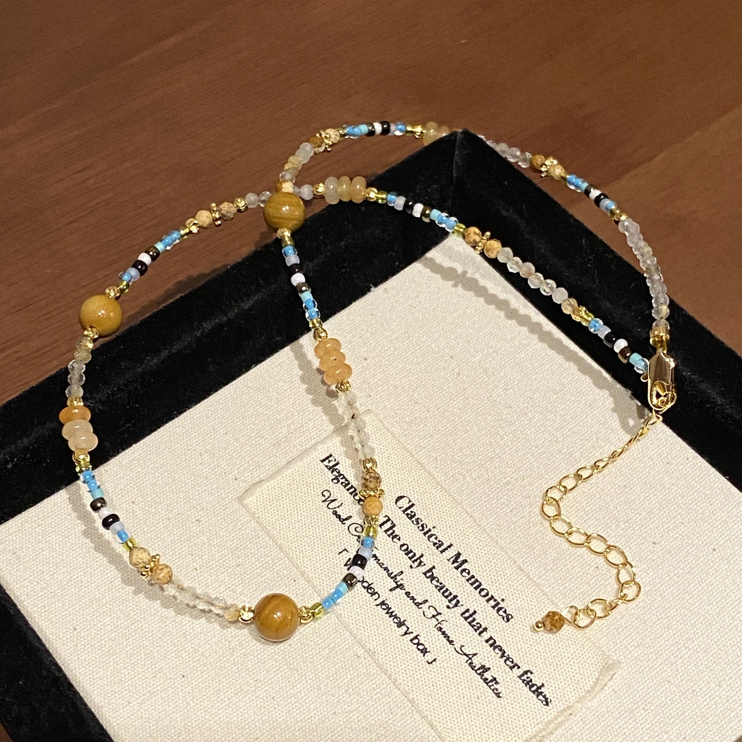 简约时尚百搭复古小众经典项链A2537