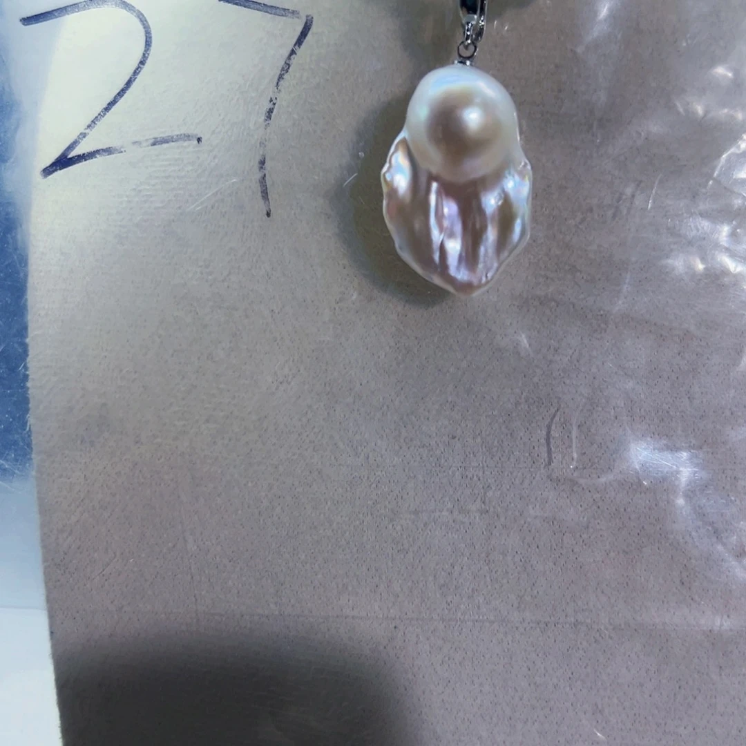 颈饰合金淡水珍珠