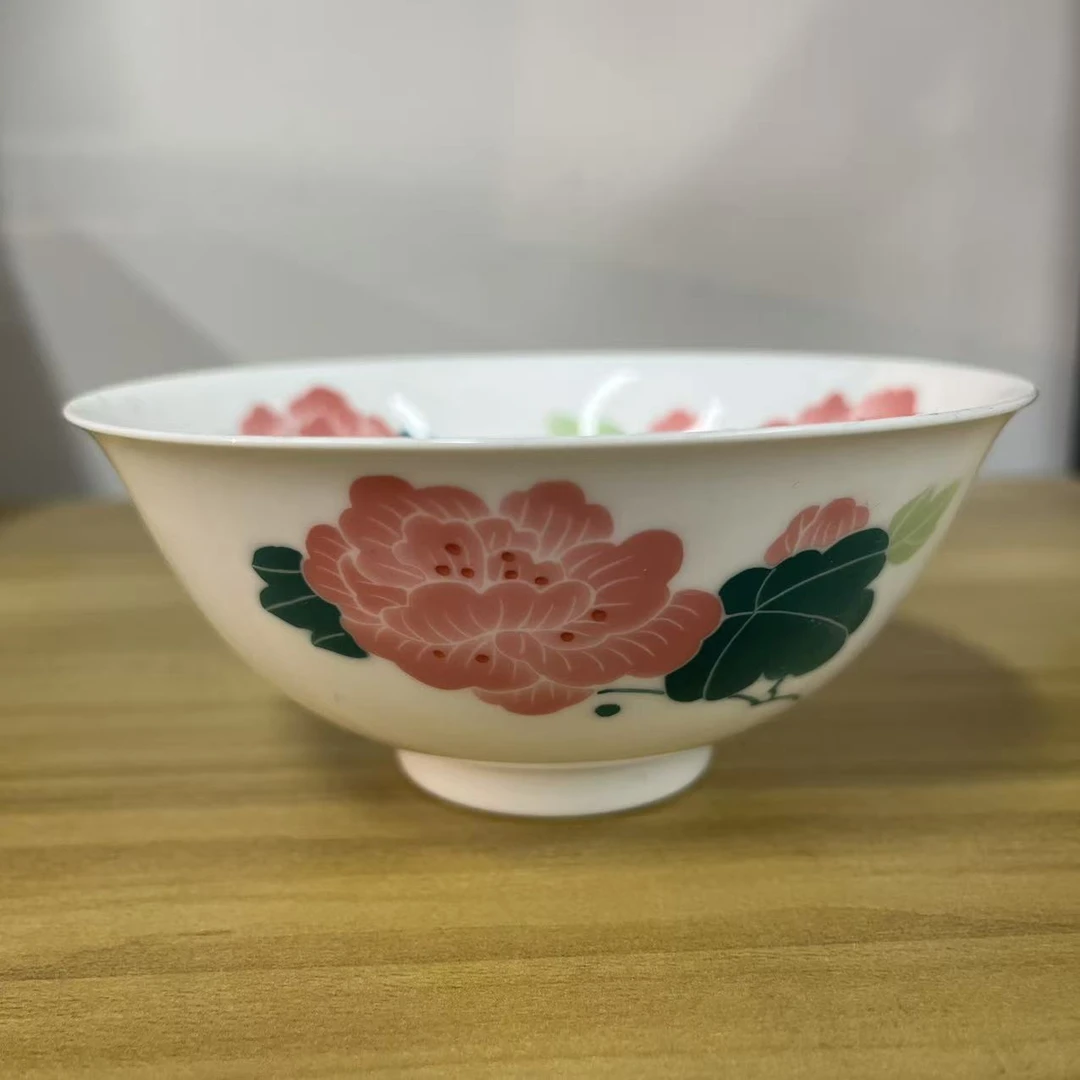 景德镇陶瓷芙蓉对花碗/