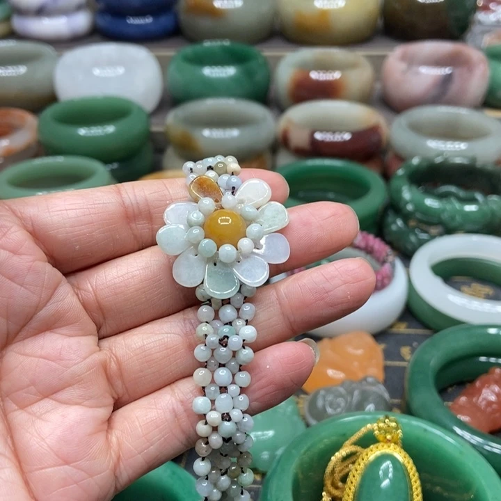 石英质玉手镯未镶嵌草*