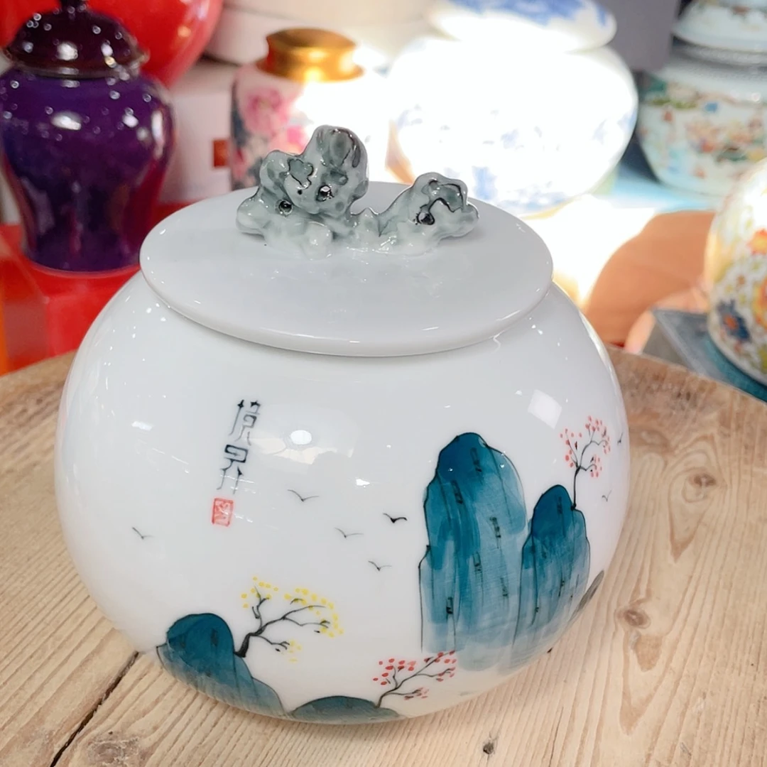 【闪购商品】罐陶瓷茶叶罐密封罐