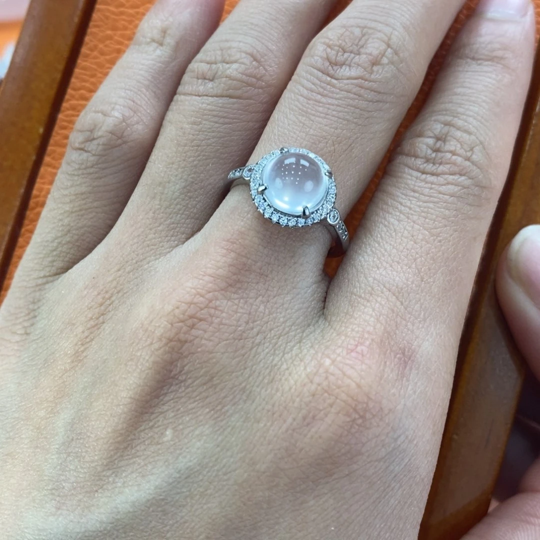 石英质玉吊坠(赠链)合金