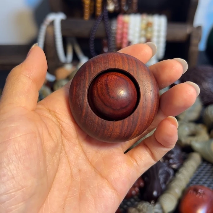 把件小叶紫檀时来运转