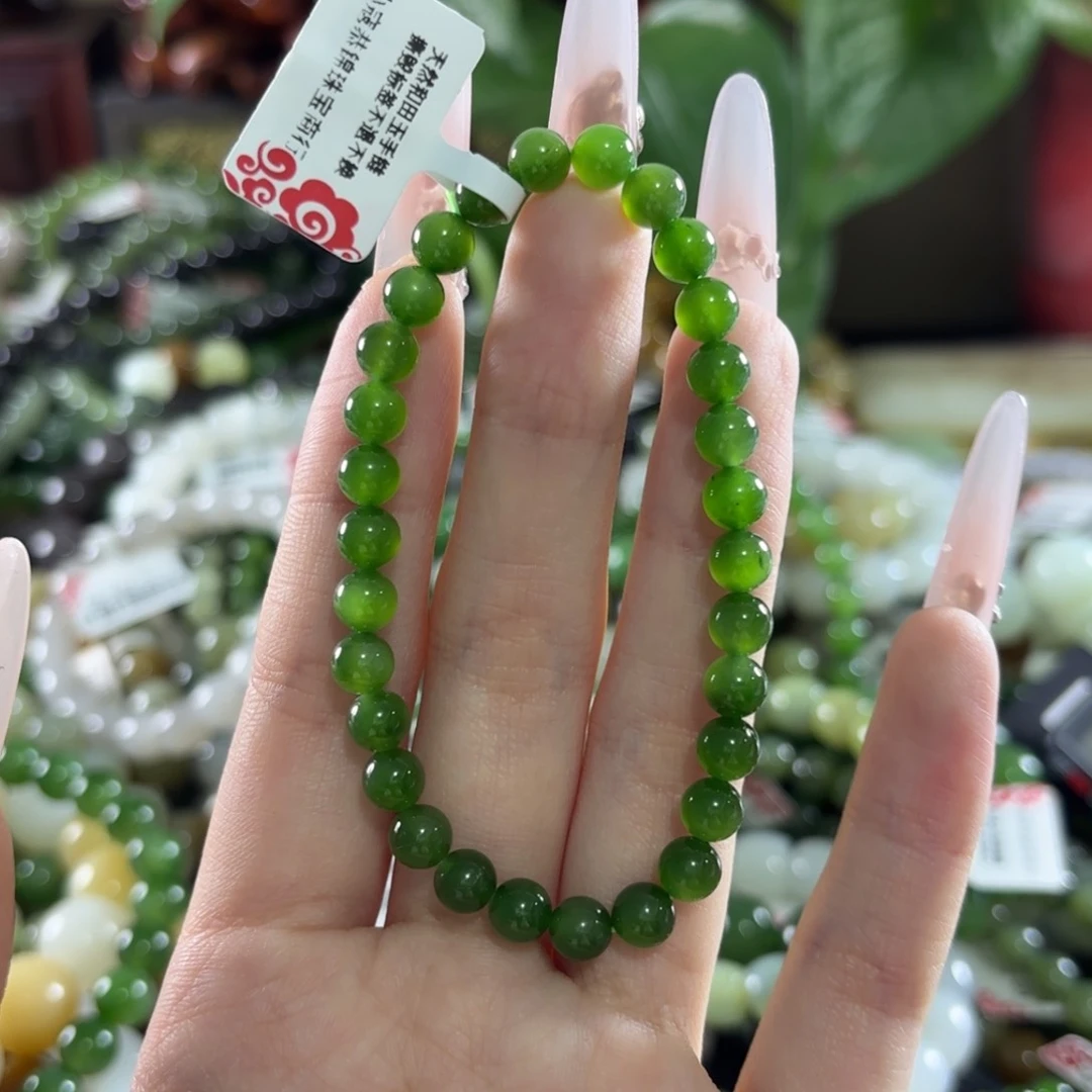 天***。手链未镶嵌和田玉64