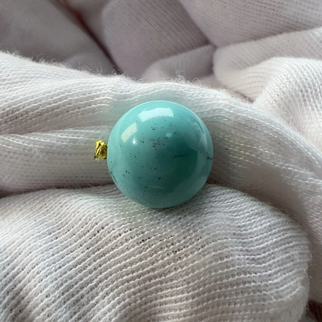 绿松石未镶嵌配饰直径11