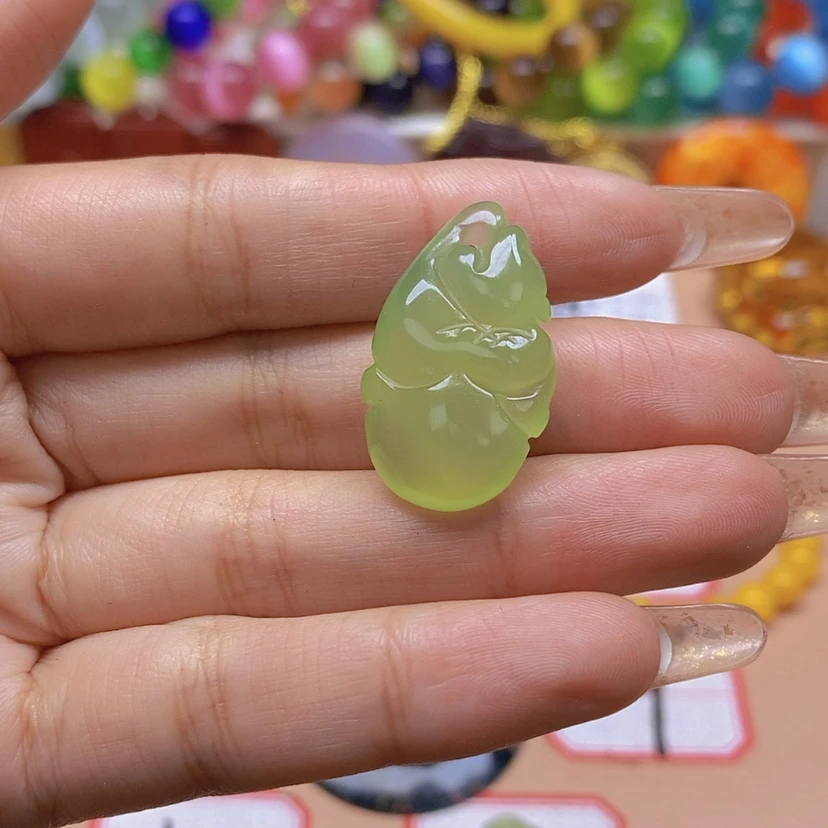 【闪购商品】玛瑙/玉髓颈饰未镶嵌凤****心