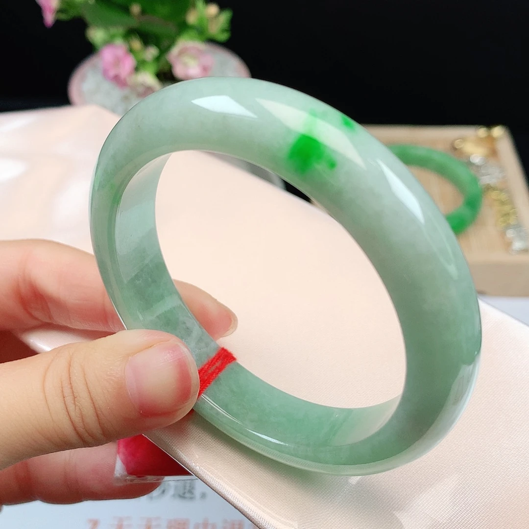 翡翠未镶嵌手镯1407