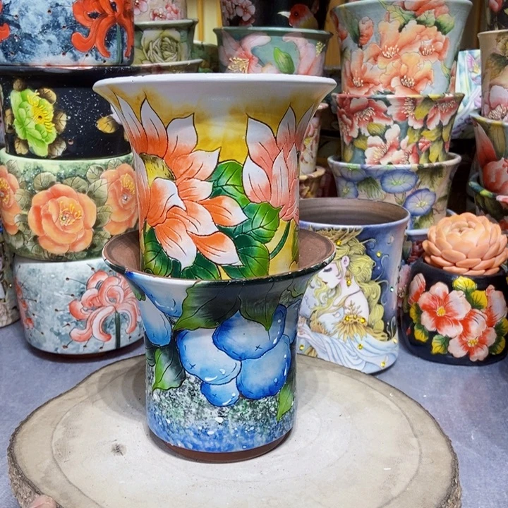 景德镇艺术手绘作品