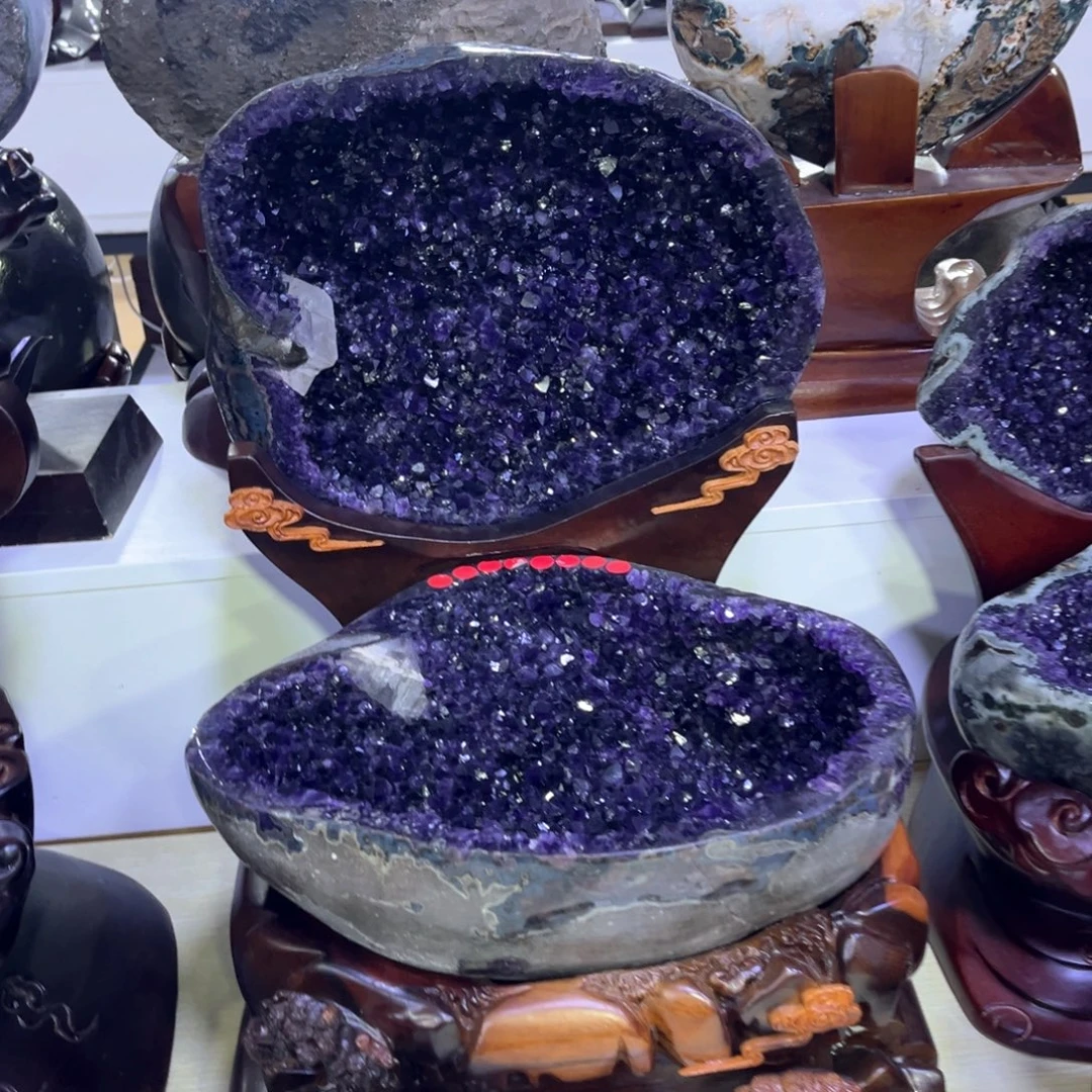 紫晶大型摆件（非配饰）未镶嵌懂