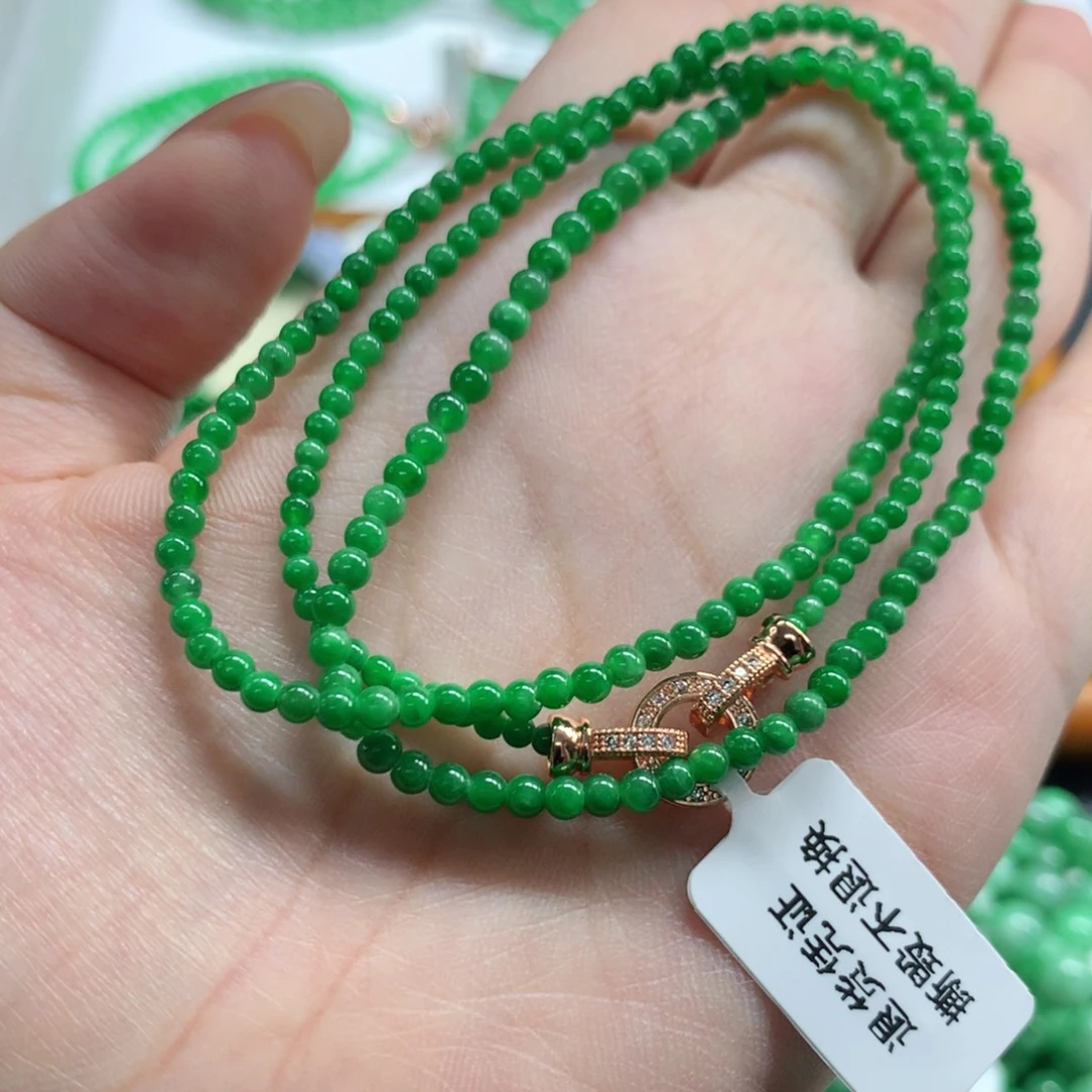 未镶嵌手链翡翠翡翠