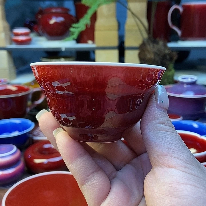 陶瓷景德镇名陶坊原矿郎红