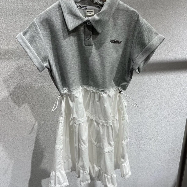 3061儿童拼接连衣裙