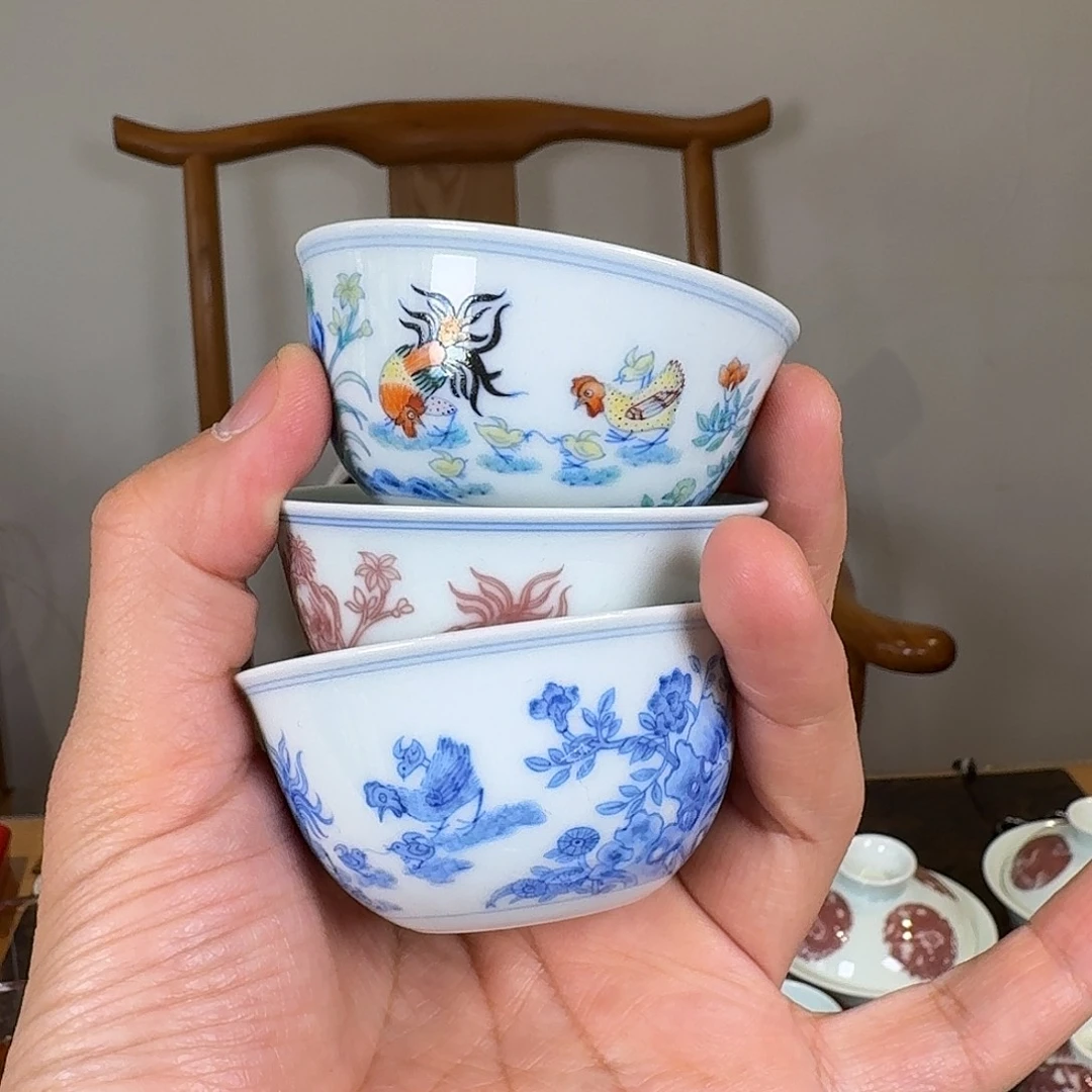二亭精品釉里红茶器