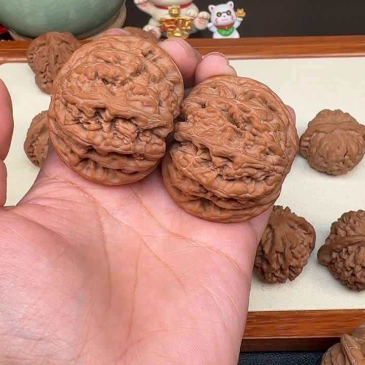 欲***酒文玩核桃把件全品大粗筋47