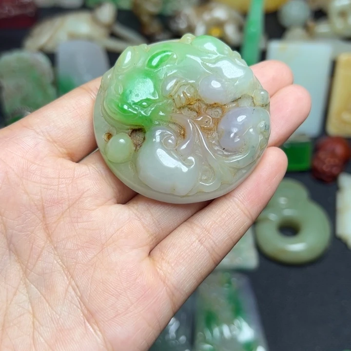 滴血莲花菩提吊坠