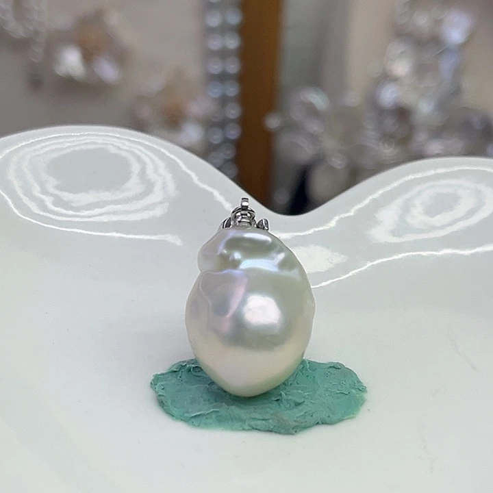 未镶嵌淡水珍珠吊坠(不含链)