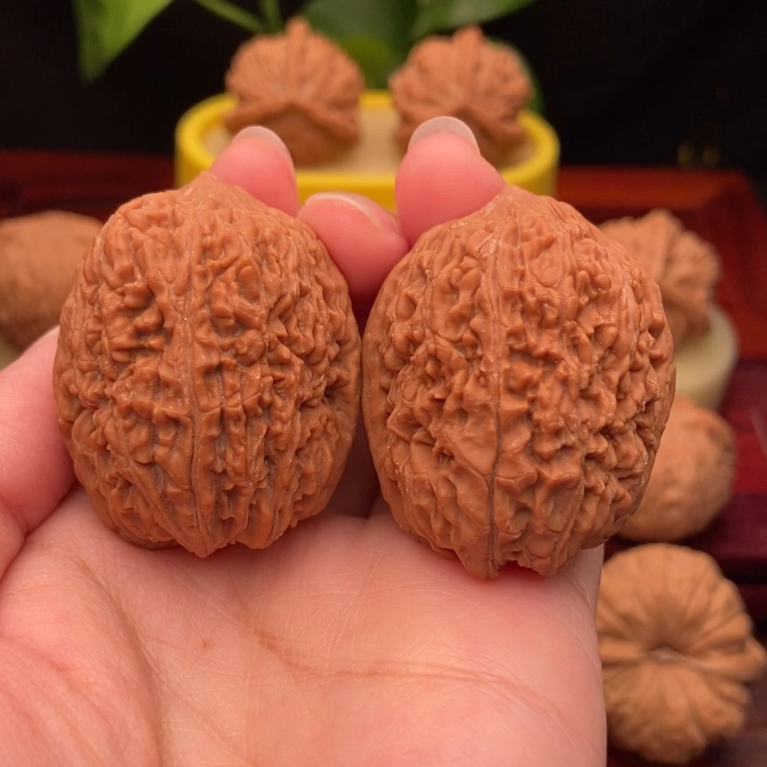 把件文玩核桃野生大蒜头36