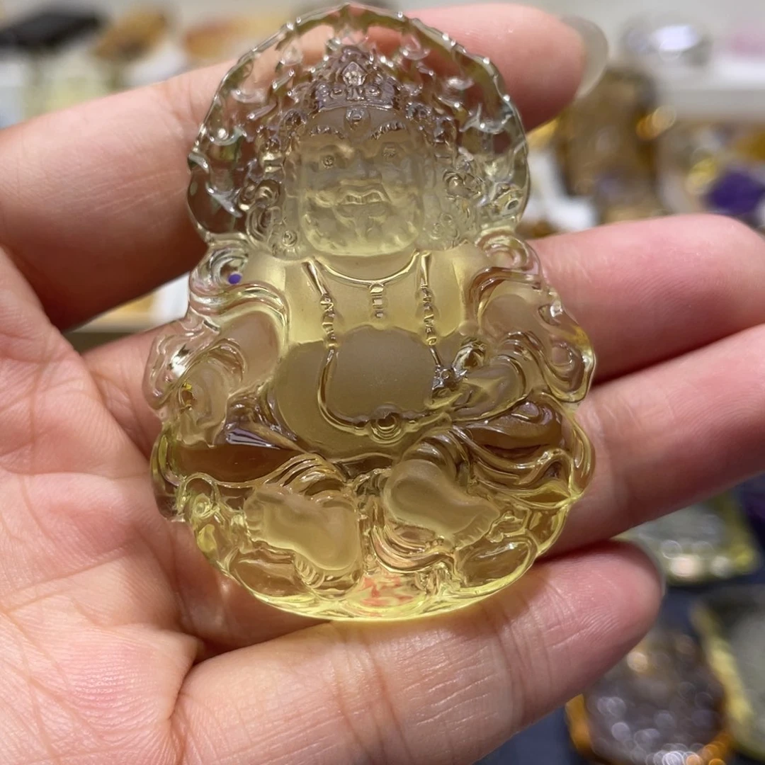 未镶嵌颈饰水晶定制