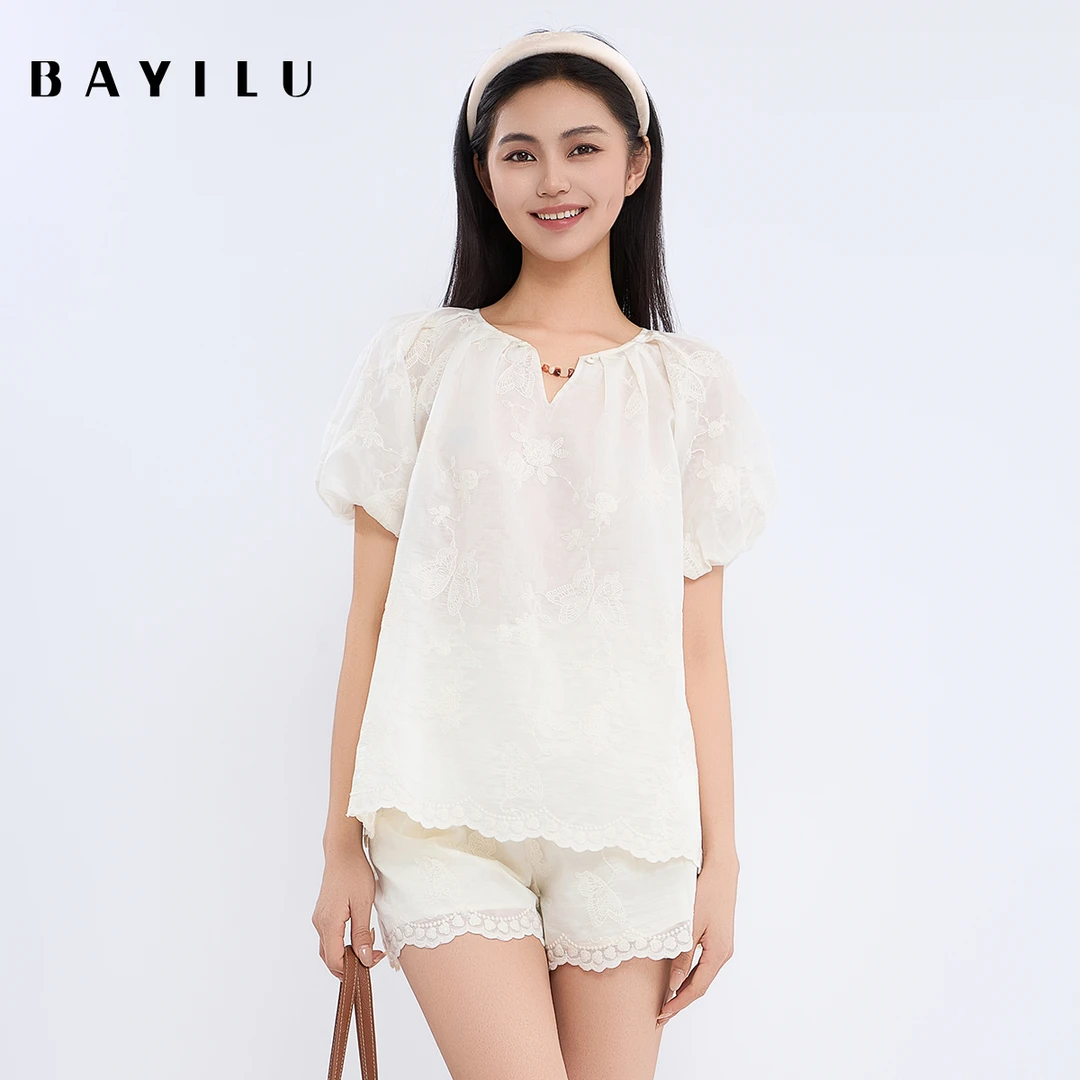 【瑶瑶】芭依璐女装夏季新款时尚套装95TZ822Z