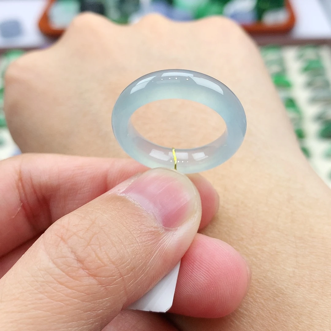 未镶嵌戒指翡翠15号