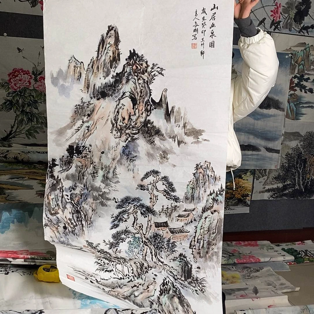 国画手写手绘国画作品106