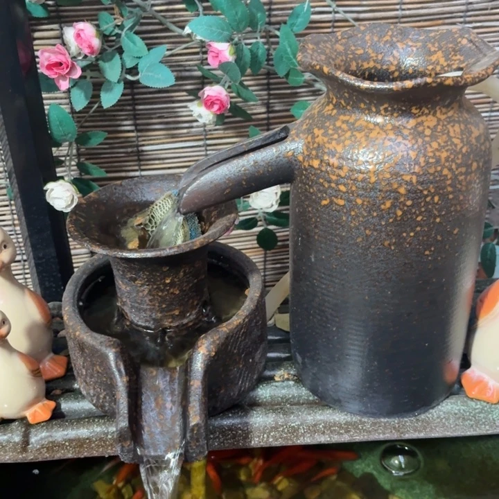 粗陶口径13/27，13/15/15进水口1.6厘米