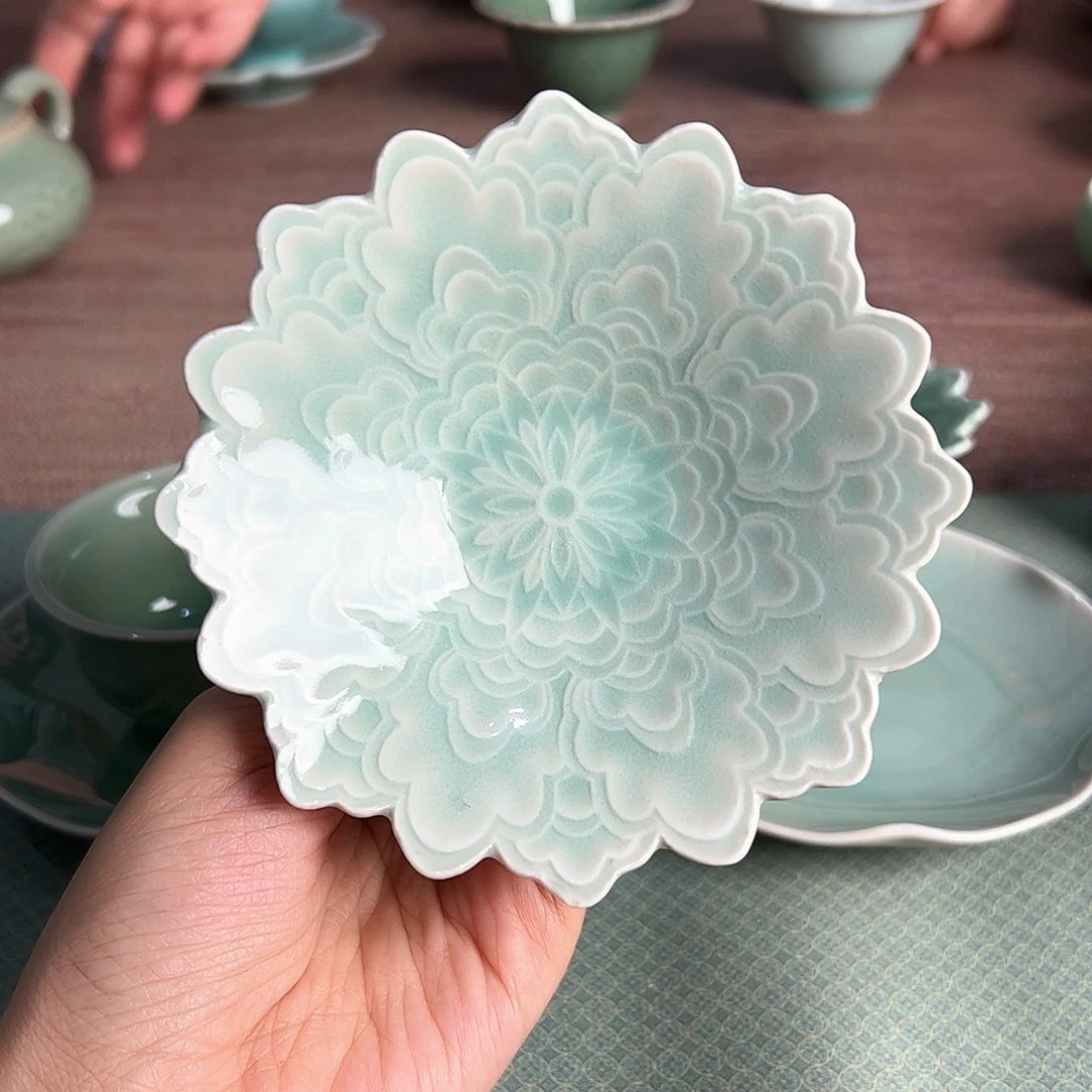 云间青瓷小米茶器龙泉