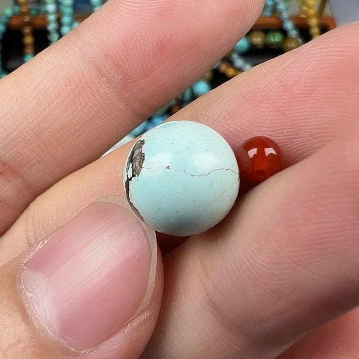 南红玛瑙未镶嵌配饰卡11.4