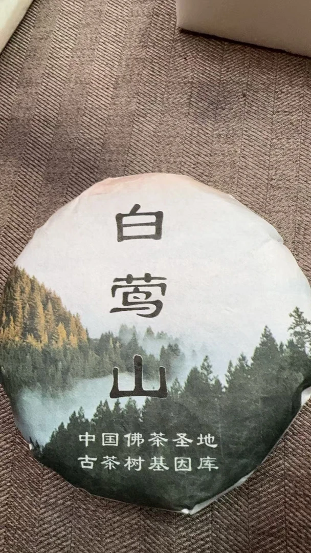 11月4日 100克 24年白莺山 生茶饼茶 T4402