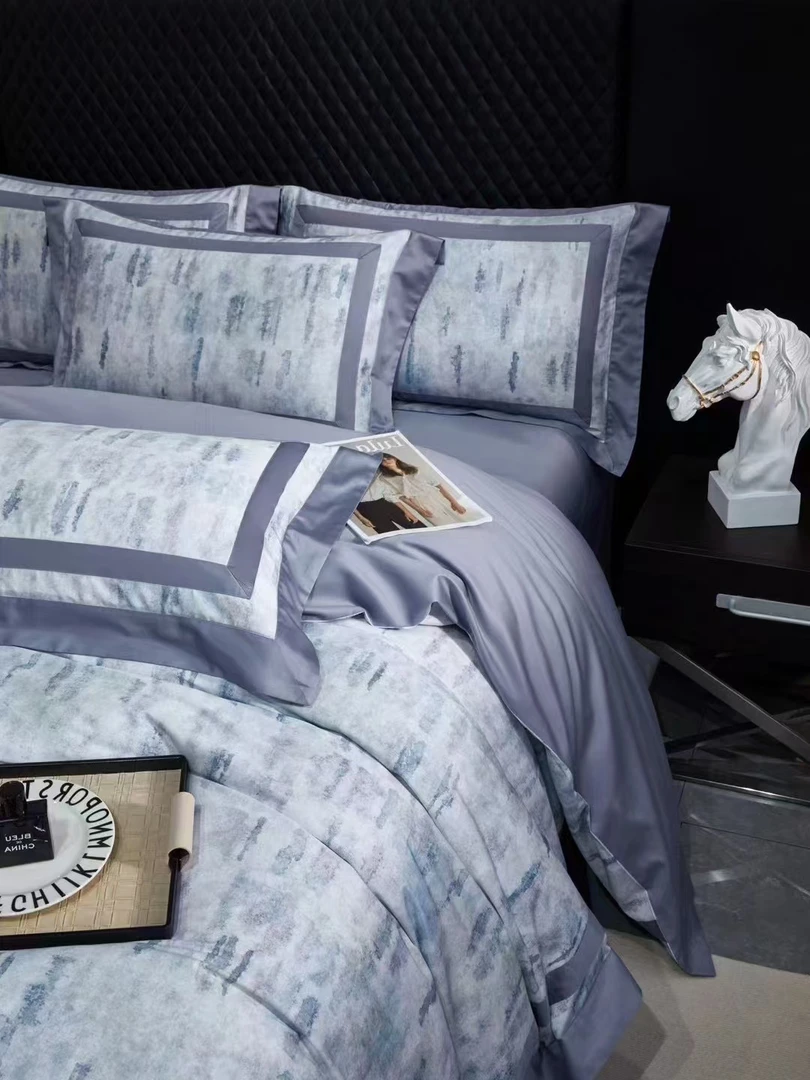 幻境森林-高端简约轻奢印花提花四件套