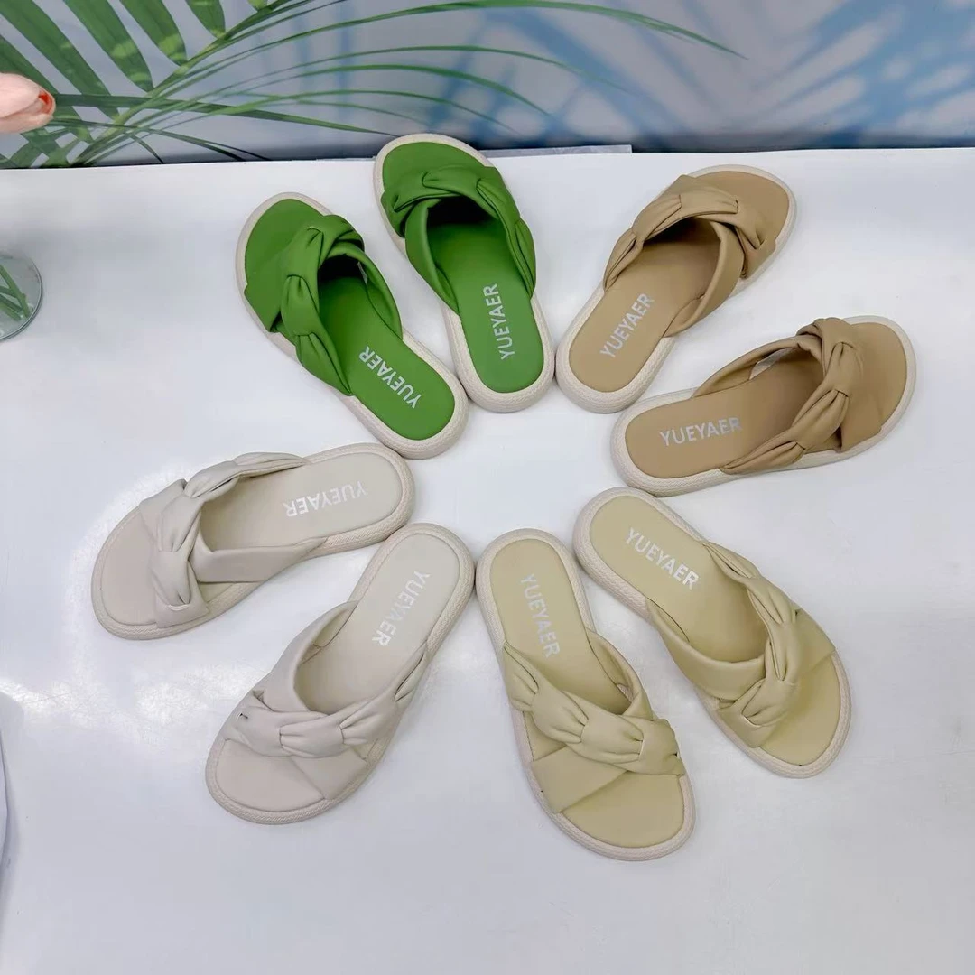 小强家女鞋 新款百搭女拖鞋（Y689-38-3 ）（W34AYV2638314）