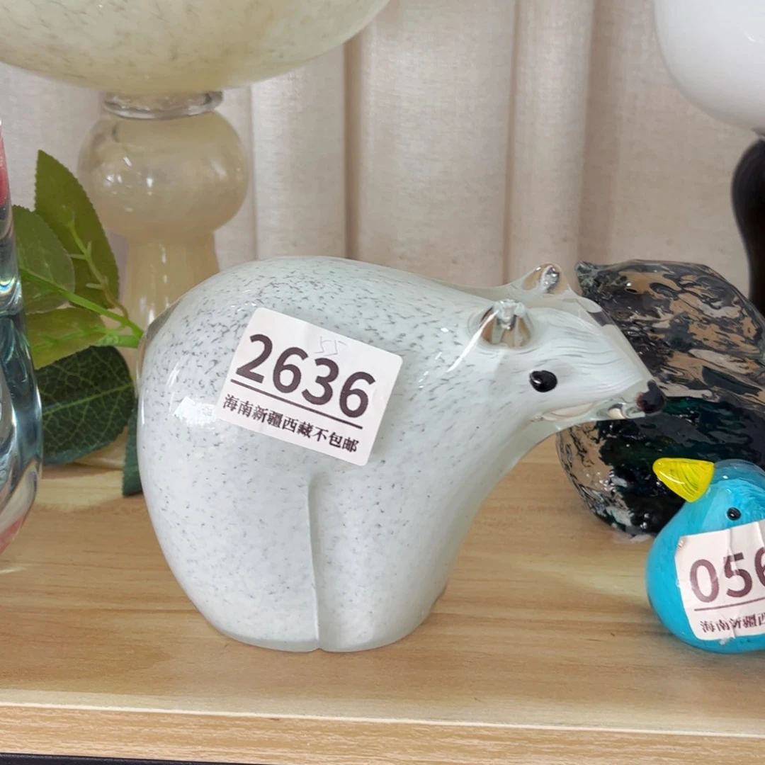 琉璃2636有手工痕迹 花瓶家悦美居