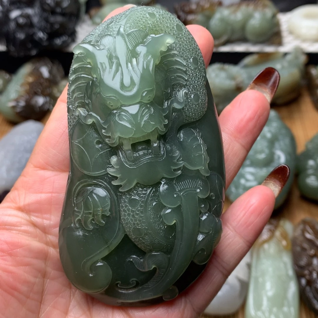 和田玉把件未镶嵌M****n