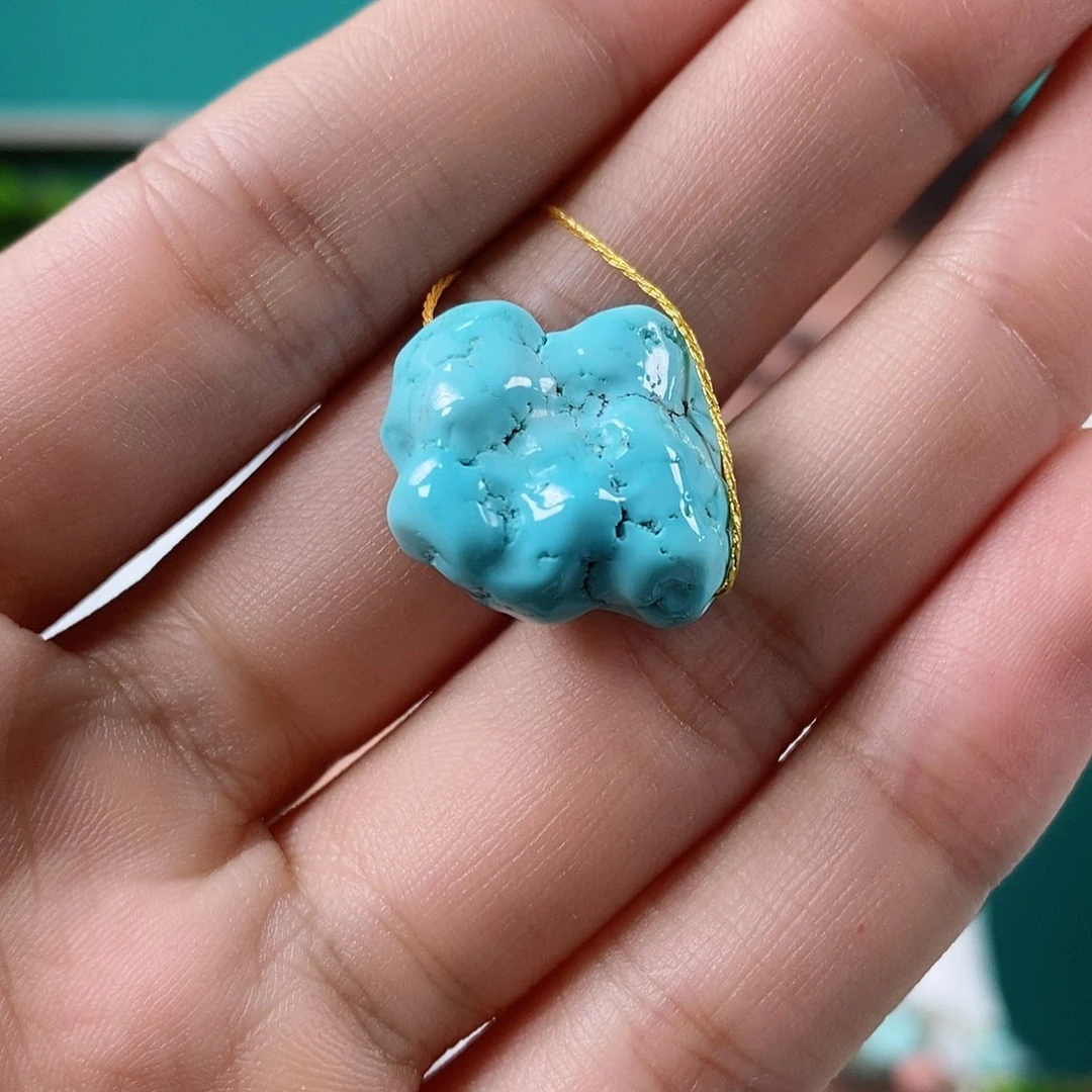 未镶嵌绿松石珠宝奇石