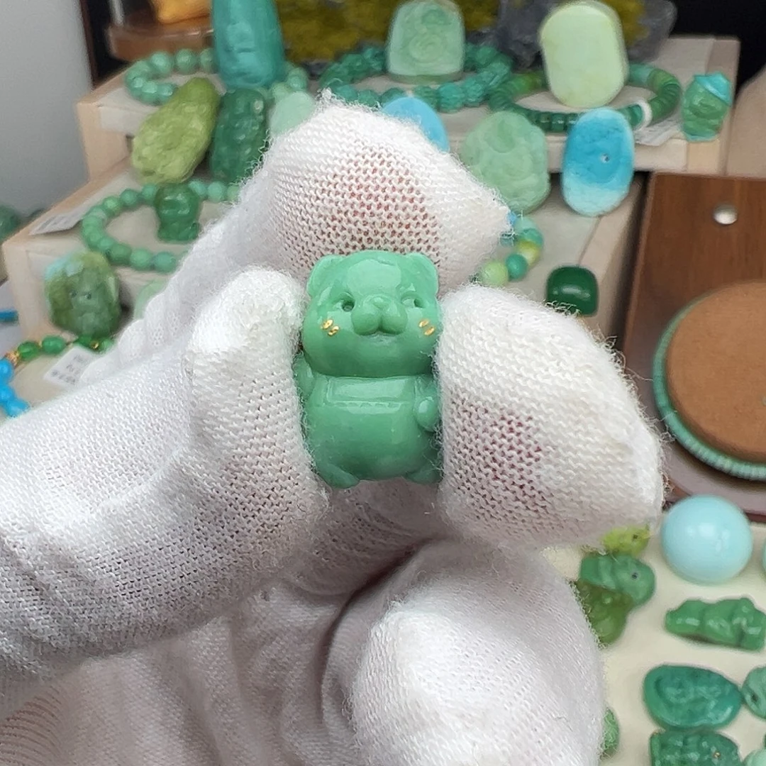 绿松石未镶嵌主播夏