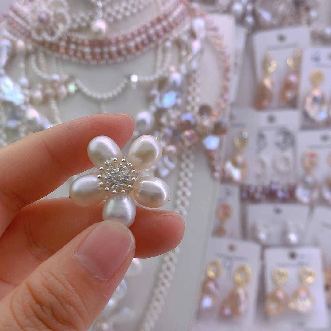 I***e淡水珍珠未镶嵌戒指