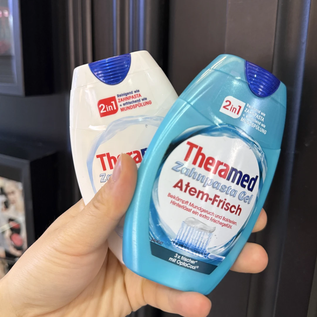 二合一漱口水牙膏