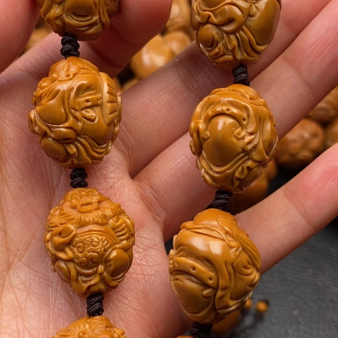 橄榄核手串整身钟馗