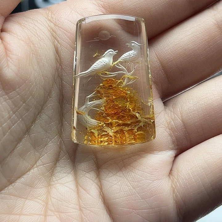 吊坠(赠链)未镶嵌水晶