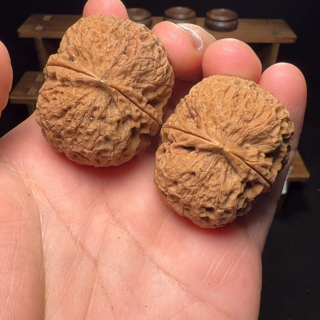 吊坠文玩核桃玉枕元宝38mm