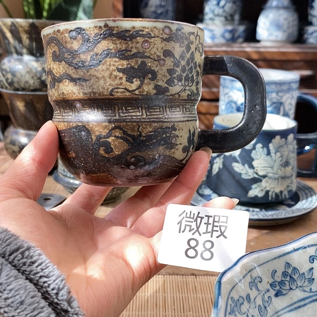 手工手绘青花陶瓷