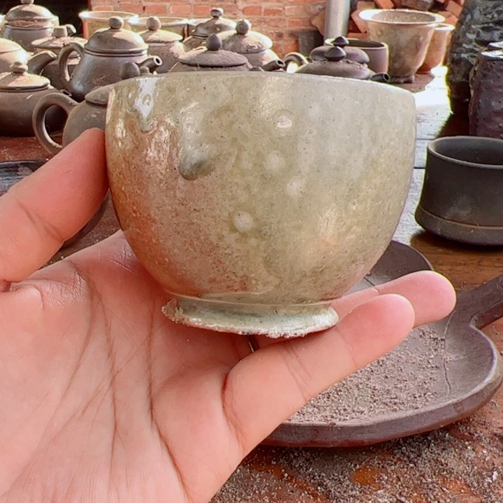 坭兴陶贵台龙窑柴烧茶器A121