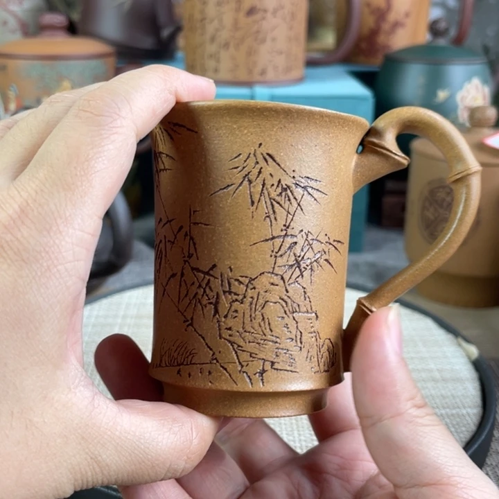 茶杯紫砂紫砂杯杯