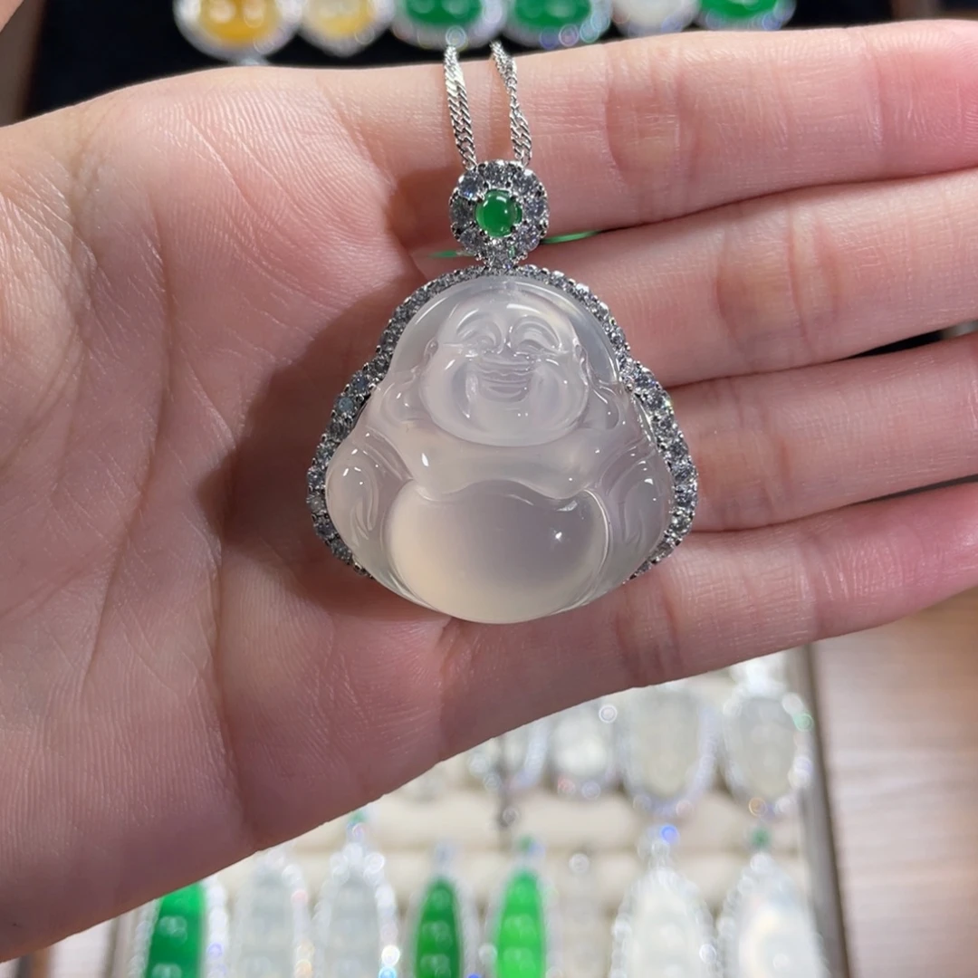 …***…玛瑙/玉髓合金颈饰